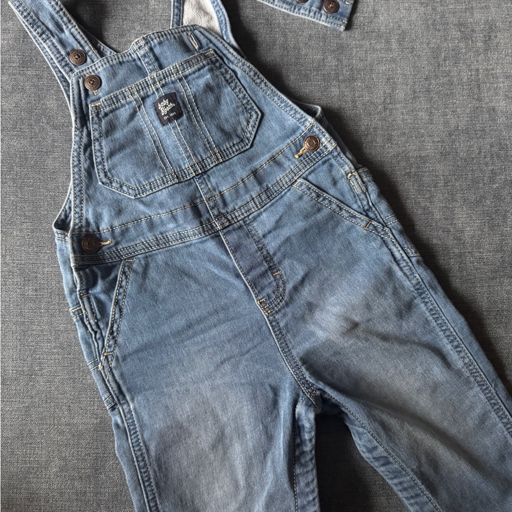 Levi's Blue Denim Overalls